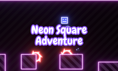 Neon Square Adventure